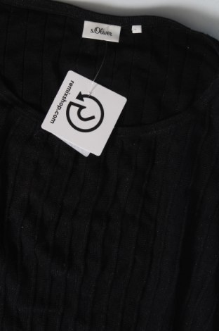 Дамски пуловер S.Oliver, Размер L, Цвят Черен, Цена 18,45 лв.