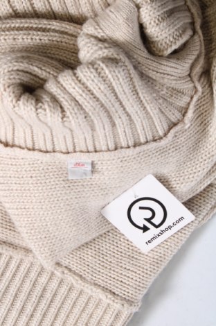 Дамски пуловер S.Oliver, Размер M, Цвят Бежов, Цена 22,17 лв.