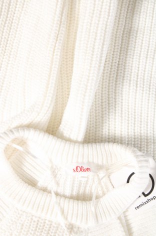 Дамски пуловер S.Oliver, Размер S, Цвят Бял, Цена 24,70 лв.