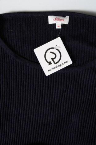 Γυναικείο πουλόβερ S.Oliver, Μέγεθος XL, Χρώμα Μπλέ, Τιμή 12,10 €