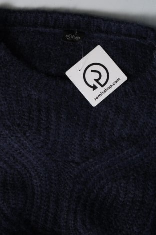 Γυναικείο πουλόβερ S.Oliver Black Label, Μέγεθος L, Χρώμα Μπλέ, Τιμή 31,06 €