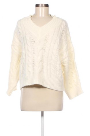 Γυναικείο πουλόβερ SHEIN, Μέγεθος M, Χρώμα Εκρού, Τιμή 17,94 €