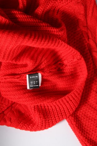 Дамски пуловер SHEIN, Размер S, Цвят Червен, Цена 8,70 лв.