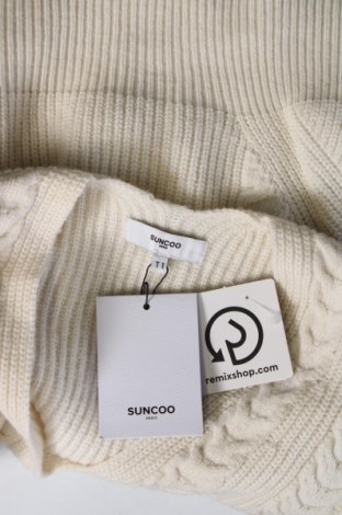 Γυναικείο πουλόβερ SUNCOO, Μέγεθος S, Χρώμα Λευκό, Τιμή 12,27 €