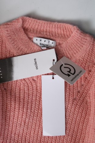 Дамски пуловер SUNCOO, Размер XS, Цвят Розов, Цена 70,00 лв.