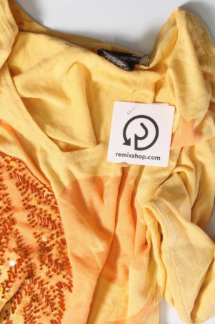 Γυναικείο πουλόβερ SWEATER WORKS, Μέγεθος M, Χρώμα Κίτρινο, Τιμή 17,94 €