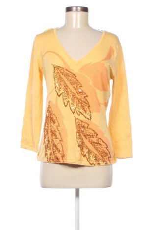 Γυναικείο πουλόβερ SWEATER WORKS, Μέγεθος M, Χρώμα Κίτρινο, Τιμή 8,97 €