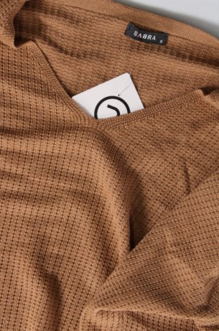 Дамски пуловер Sabra, Размер S, Цвят Кафяв, Цена 8,05 лв.