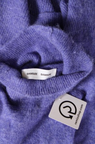 Γυναικείο πουλόβερ Samsoe & Samsoe, Μέγεθος M, Χρώμα Μπλέ, Τιμή 19,18 €