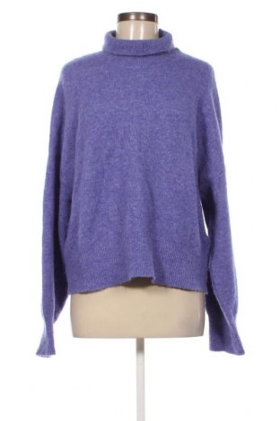 Дамски пуловер Samsoe & Samsoe, Размер M, Цвят Син, Цена 32,86 лв.