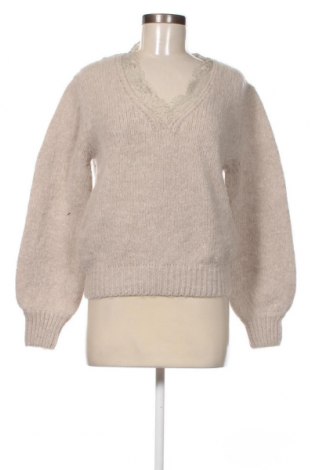 Дамски пуловер Sassy Classy, Размер M, Цвят Бежов, Цена 11,07 лв.
