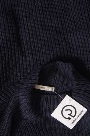 Дамски пуловер Sessun, Размер S, Цвят Син, Цена 79,68 лв.