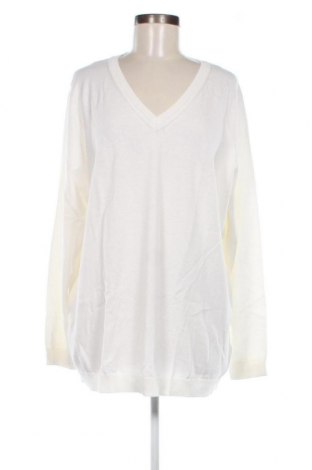 Дамски пуловер Sheego, Размер XXL, Цвят Бял, Цена 55,80 лв.