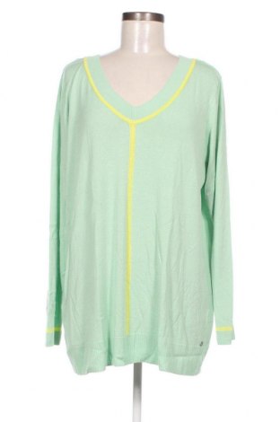 Γυναικείο πουλόβερ Sheego, Μέγεθος XL, Χρώμα Πράσινο, Τιμή 12,46 €