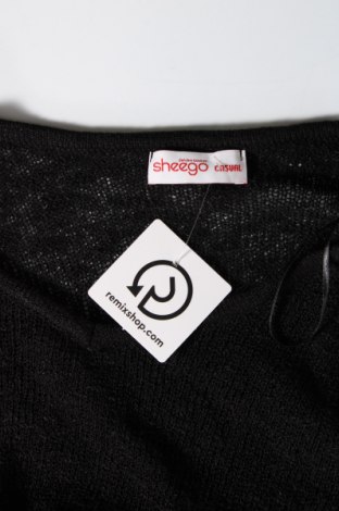 Γυναικείο πουλόβερ Sheego, Μέγεθος L, Χρώμα Μαύρο, Τιμή 11,41 €