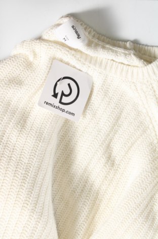Дамски пуловер Sinsay, Размер M, Цвят Бял, Цена 15,74 лв.
