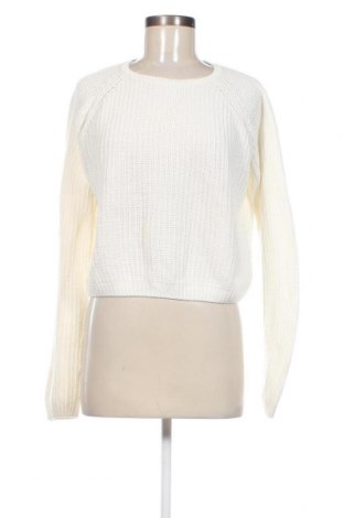 Дамски пуловер Sinsay, Размер M, Цвят Бял, Цена 17,49 лв.
