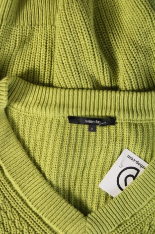 Γυναικείο πουλόβερ Someday., Μέγεθος M, Χρώμα Πράσινο, Τιμή 11,67 €