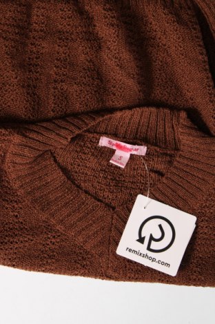 Дамски пуловер Spicy Sugar, Размер S, Цвят Кафяв, Цена 12,30 лв.