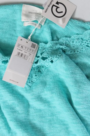 Дамски пуловер Springfield, Размер XL, Цвят Син, Цена 77,00 лв.