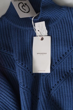 Damenpullover Springfield, Größe S, Farbe Blau, Preis € 39,69