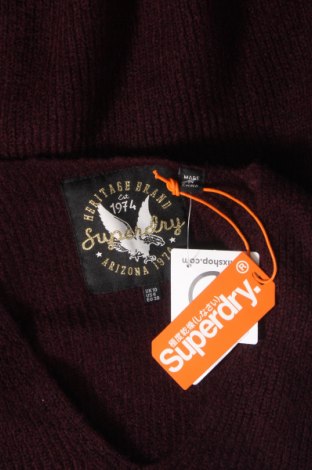 Pulover de femei Superdry, Mărime M, Culoare Roșu, Preț 348,68 Lei