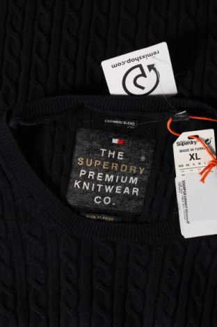 Дамски пуловер Superdry, Размер XL, Цвят Син, Цена 106,00 лв.