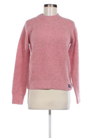 Дамски пуловер Superdry, Размер M, Цвят Розов, Цена 24,38 лв.