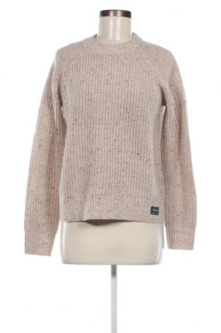 Γυναικείο πουλόβερ Superdry, Μέγεθος M, Χρώμα  Μπέζ, Τιμή 32,78 €