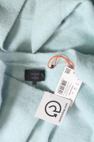 Дамски пуловер Superdry, Размер M, Цвят Син, Цена 106,00 лв.