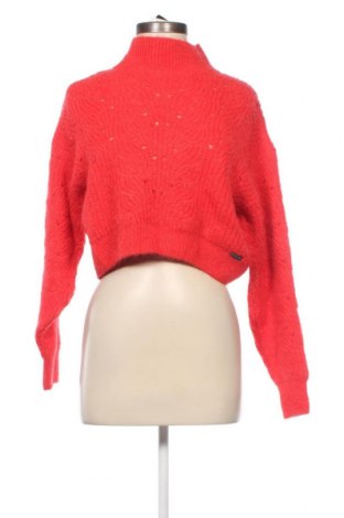 Pulover de femei Superdry, Mărime M, Culoare Roșu, Preț 156,91 Lei