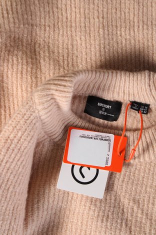Damski sweter Superdry, Rozmiar L, Kolor Beżowy, Cena 152,57 zł