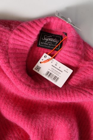 Damski sweter Superdry, Rozmiar S, Kolor Różowy, Cena 160,46 zł