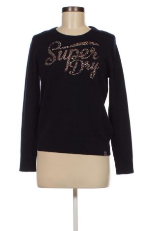 Дамски пуловер Superdry, Размер L, Цвят Син, Цена 106,00 лв.
