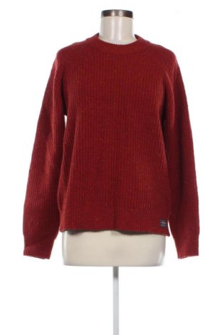 Дамски пуловер Superdry, Размер L, Цвят Червен, Цена 20,14 лв.