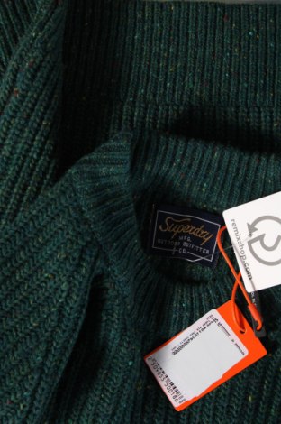 Γυναικείο πουλόβερ Superdry, Μέγεθος S, Χρώμα Πράσινο, Τιμή 29,51 €