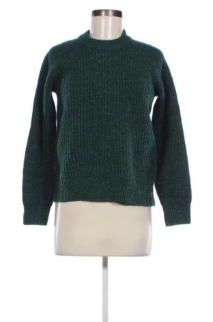 Дамски пуловер Superdry, Размер S, Цвят Зелен, Цена 57,24 лв.