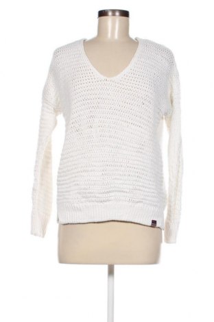 Γυναικείο πουλόβερ Superdry, Μέγεθος S, Χρώμα Λευκό, Τιμή 15,41 €