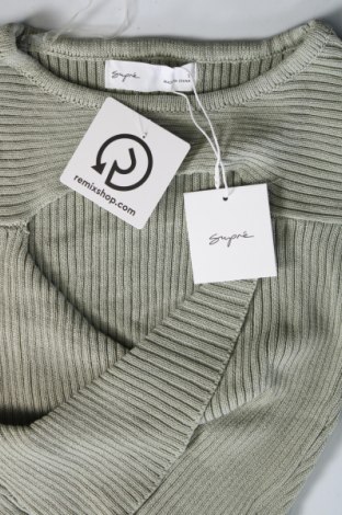 Γυναικείο πουλόβερ Supre, Μέγεθος S, Χρώμα Πράσινο, Τιμή 25,89 €