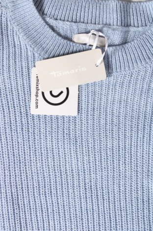 Дамски пуловер Tamaris, Размер S, Цвят Син, Цена 27,90 лв.
