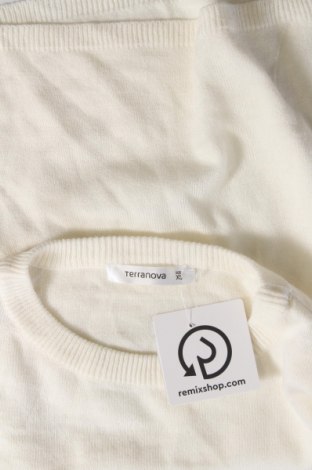 Γυναικείο πουλόβερ Terranova, Μέγεθος XS, Χρώμα Εκρού, Τιμή 6,28 €