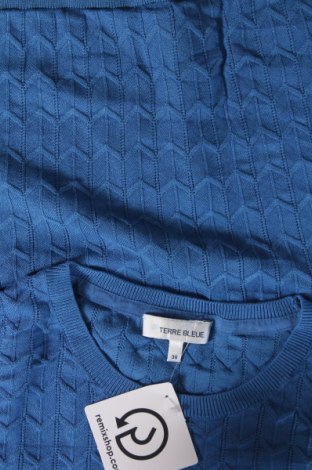 Damenpullover Terre Bleue, Größe S, Farbe Blau, Preis 24,59 €