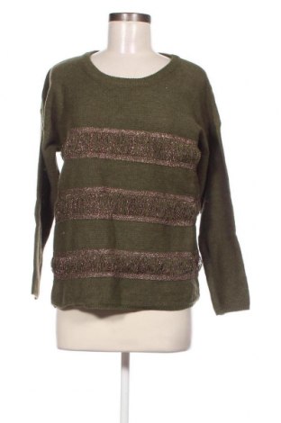 Дамски пуловер The Korner, Размер M, Цвят Зелен, Цена 41,85 лв.