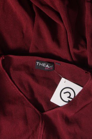 Dámsky pulóver Thea Plus, Veľkosť L, Farba Červená, Cena  4,27 €