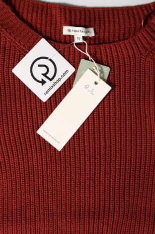 Дамски пуловер Tom Tailor, Размер M, Цвят Червен, Цена 27,90 лв.