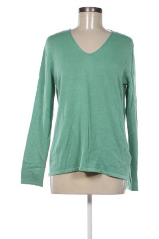Γυναικείο πουλόβερ Tom Tailor, Μέγεθος L, Χρώμα Πράσινο, Τιμή 25,36 €