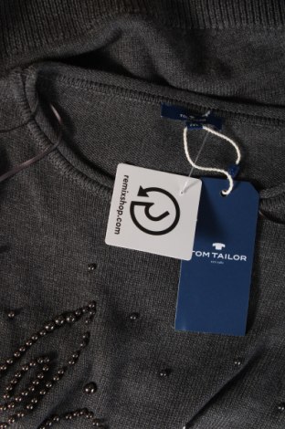 Γυναικείο πουλόβερ Tom Tailor, Μέγεθος M, Χρώμα Γκρί, Τιμή 11,51 €