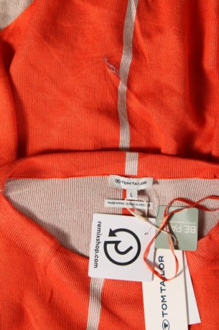 Γυναικείο πουλόβερ Tom Tailor, Μέγεθος L, Χρώμα Πορτοκαλί, Τιμή 20,14 €