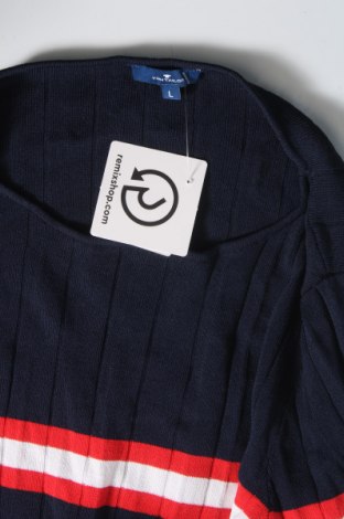 Γυναικείο πουλόβερ Tom Tailor, Μέγεθος L, Χρώμα Μπλέ, Τιμή 25,36 €