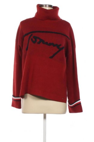Дамски пуловер Tommy Hilfiger, Размер S, Цвят Червен, Цена 204,00 лв.
